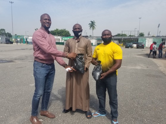 Nigeria Rugby Football Federation donates Food Palliatives to Players