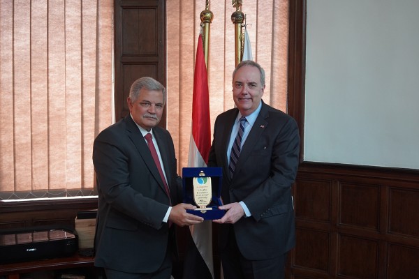 Embassy Visit to Rod El Farag Water Treatment Plant Highlights U.S. Support for Clean Water for all Egyptians