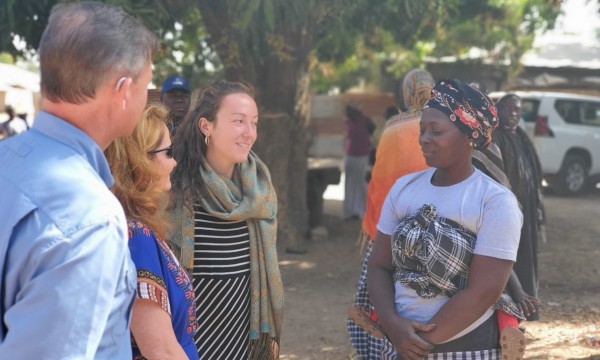 Ambassador visits Peace Corps Volunteers