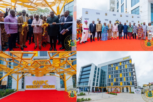 President Akufo-Addo Inaugurates Ghana National Petroleum Corporation (GNPC) Operational Headquarters In Takoradi