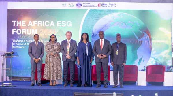 Environmental, Social and Governance Disclosure is Critical for Africa’s Sustainable Development — African Development Bank Group (AfDB) Vice-President (VP) Quaynor at Inaugural Africa Environmental, Social and Governance (ESG) Forum