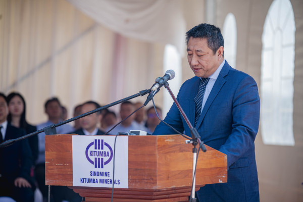 Zambia: Ambassador Han Jing Accompanies President Hakainde Hichilema to Attend the Ground-Breaking Ceremony of the Sinomine Kitumba Mine