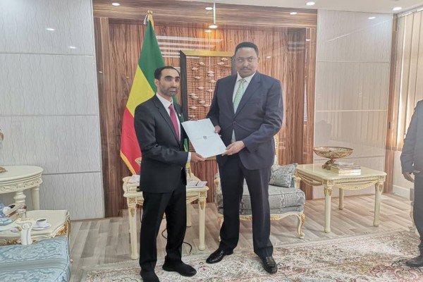 UAE Ambassador presents credentials to Ethiopian Foreign Minister