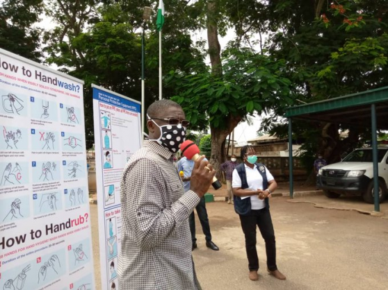 Coronavirus - Nigeria: Edo State Government received Information, Education and Communication (IEC) materials from World Health Organization (WHO)