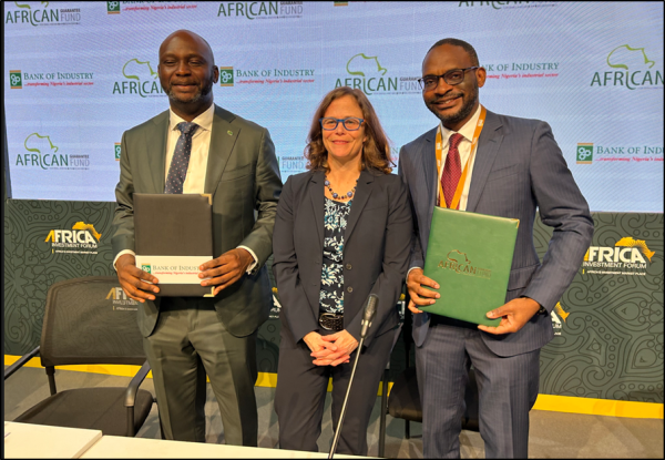 African Development Bank’s Affirmative Finance Action for Women in Africa (AFAWA) initiative teams with African Guarantee Fund, Bank of Industry for $50 million financing agreement targeting Nigerian small and medium enterprises