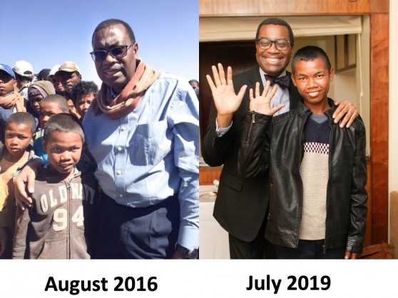 The Remarkable Story of Anthony, President Akinwumi Adesina’s Adoptive Son from Madagascar