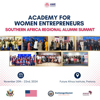 Announcing the Academy for Women Entrepreneurs Southern Africa Regional Alumnae Summit