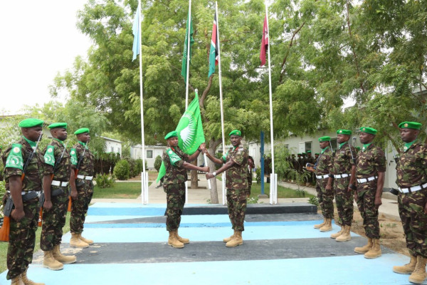 Change of Command for ATMIS Sector Two – Brig. Kamoiro takes over as commander of ATMIS Kenya troops