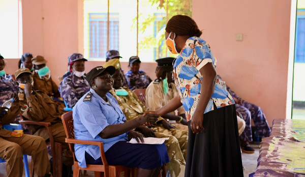 UNPOL holds day-long workshop to build capacities among local women police officers in Warrap