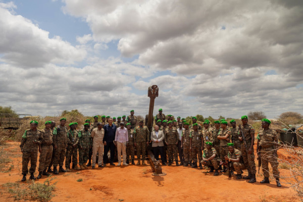 Senior African Union Transition Mission in Somalia (ATMIS) officials conclude visit to Jowhar and Baidoa, pledge to restore peace in Somalia