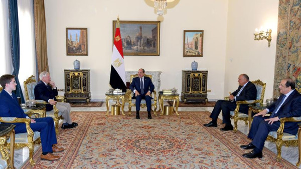 Egypt: President El-Sisi Meets Republican Minority Leader Senator Lindsey Graham