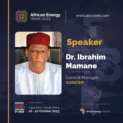 SONIDEP’s Dr. Ibrahim Mamane to Showcase Niger’s Midstream, Downstream Opportunities at African Energy Week (AEW) 2023