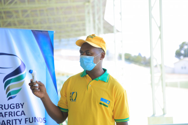 Rwandan Rugby receives support to fight Covid-19 pandemic