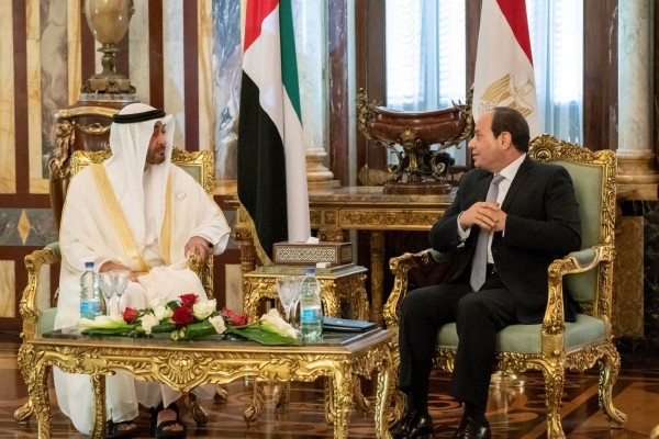 His Highness Sheikh Mohamed bin Zayed, Egyptian President review regional, international issues