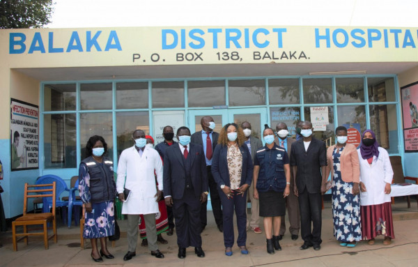 WHO Malawi Donates Industrial Electric Cooking Pots and ICT Equipment to Balaka District Hospital