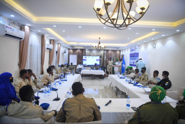 AMISOM and partners launch asset management training for Somali Police Force