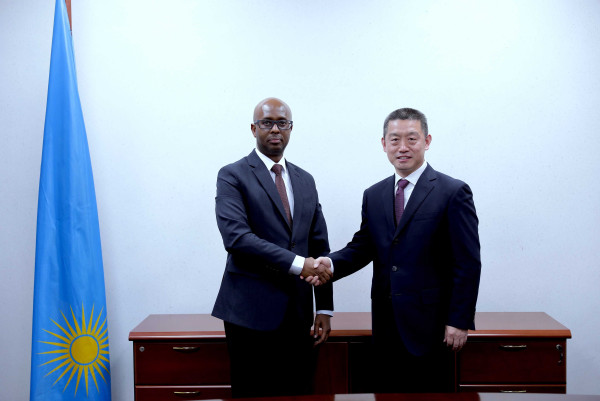 China: Amb. Wang Xuekun met with Hon. Yusuf MURANGWA, the new Minister of Finance and Economic Planning of Rwanda