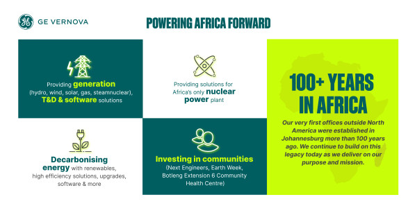 GE Vernova showcases solutions to power the continent forward at Enlit Africa