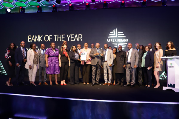 Afreximbank Named African Bank of the Year for the Second Year Running, also Clinches Deal of the Year in Infrastructure