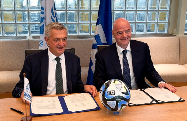 FIFA and United Nations High Commissioner for Refugees (UNHCR) formalise relations with landmark Memorandum of Understanding (MoU) signing