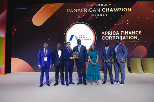 Africa Finance Corporation (AFC) bestowed Panafrican Champion at the 2024 CEO Forum Awards