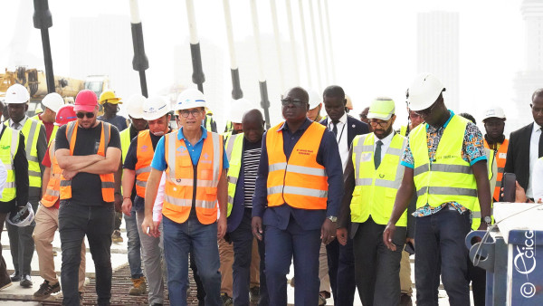 Infrastructure Routière : le Pont de Cocody Opérationnel en Avril 2023, Assure le Ministre Amédé Koffi Kouakou
