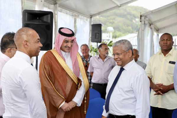 Saudi Fund for Development Officially Inaugurates the 33 KV Transmission Network of South Mahe Island Project in Seychelles