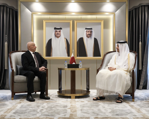 Qatar: Deputy Prime Minister and Minister of Foreign Affairs Meets Speaker of Libyan House of Representatives