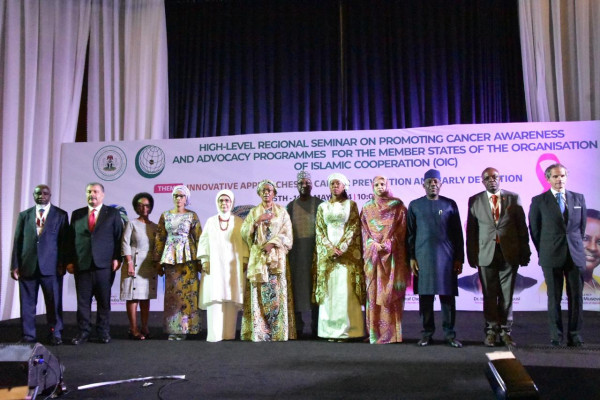 The First Lady of Nigeria H.E. Senator Oluremi Tinubu Leads African First Ladies in a Campaign to Stem Cancer Infection in Organisation of Islamic Cooperation (OIC) African Member States