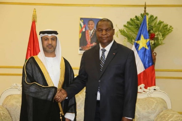 UAE Ambassador presents credentials to Central African Republic President