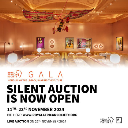 The Royal African Society Benefit Gala Auction supported by ARTSY Bidding Starts Now