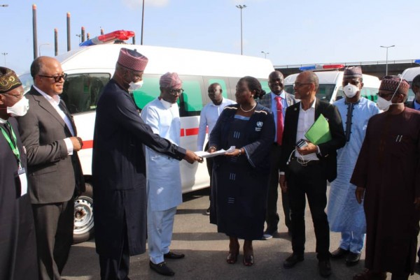 Coronavirus – Nigeria: United Nations (UN) Nigeria donates Ambulances to Lagos, Reiterates Solidarity with Nigerian Government