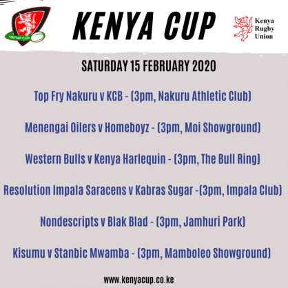 Mad dash to secure Kenya Cup playoff slots