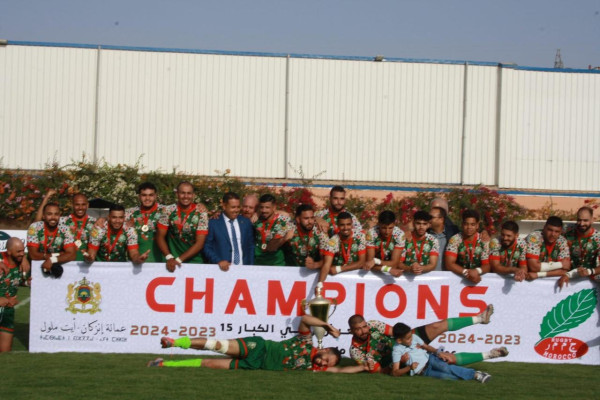 Le Mouloudia de Oujda (MCO) remporte le titre de la coupe du trône seniors pour la saison sportive 2023-2024