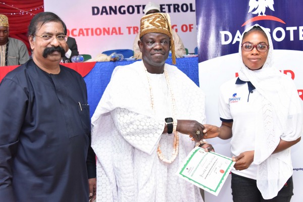 Dangote Refinery Empowers 200 Youths in Host Community through Skills Acquisition Training Programme