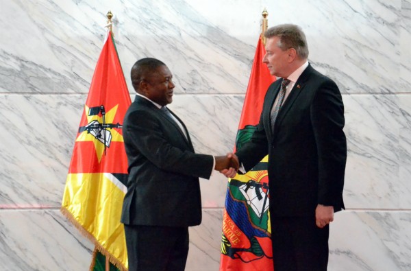 Ambassador of Belarus A.Sidoruk presented Credentials to the President of Mozambique