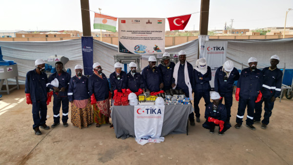 Turkish Cooperation and Coordination Agency (TIKA) Established a “Recycling Center” in Niger