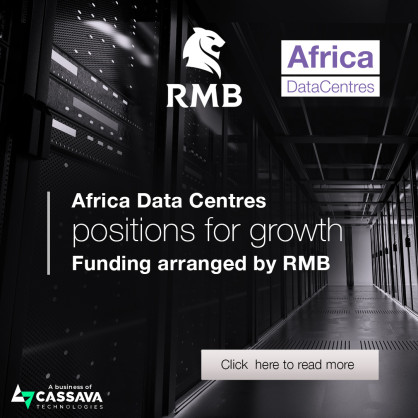 CORRECTION: Africa Data Centres positions for growth with ZAR2 billion funding arranged by Rand Merchant Bank (RMB)