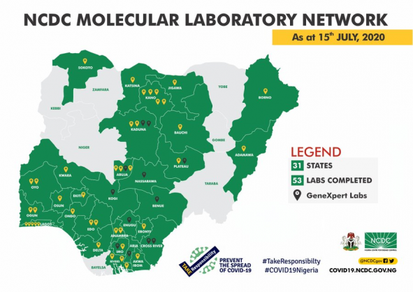 Coronavirus - Nigeria: 53 labs activated for COVID-19 testing in Nigeria