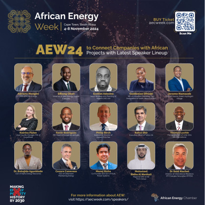 African Energy Week (AEW) 2024 to Connect Companies with African Projects with Latest Speaker Lineup