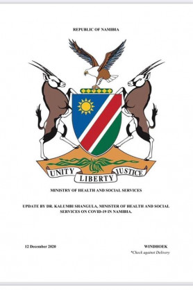 Ministry of Health and Social Services, Namibia