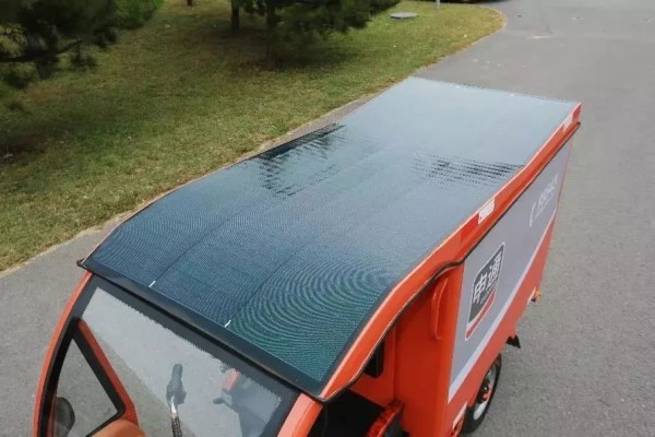 Running without charging: Hanergy Offers New Solar-powered Express Delivery Cars to China’s Top Delivery Companies