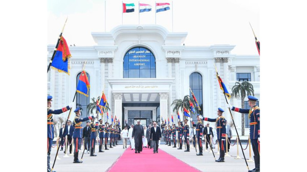 President El-Sisi Meets United Arab Emirates (UAE) President HH Sheikh Mohamed bin Zayed in New Alamain