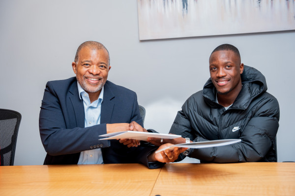 Minchin & Kelly signs partnership with sprint sensation Letsile Tebogo