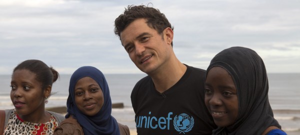 Mozambique: UNICEF Goodwill Ambassador Orlando Bloom meets the child cyclone survivors who’ve lost everything