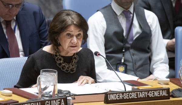 Security Council High-level Debate: "Silencing the Guns in Africa: How can the association between the UN and AU contribute to a continent free of conflict?", Under-Secretary-General Rosemary A. DiCarlo