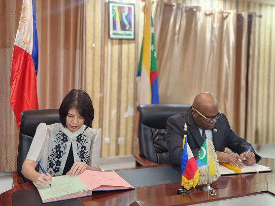 Philippines, Comoros Sign Agreement to Boost Bilateral Ties