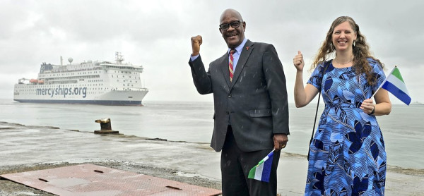 Hospital ship returns to Sierra Leone to deliver life-changing surgeries over the next ten months