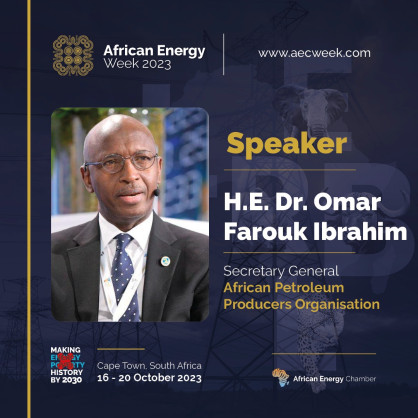 African Energy Chamber (AEC) Welcomes African Petroleum Producers Organization (APPO) Secretary General H.E. Dr. Omar Farouk Ibrahim as Keynote Speaker at African Energy Week 2023