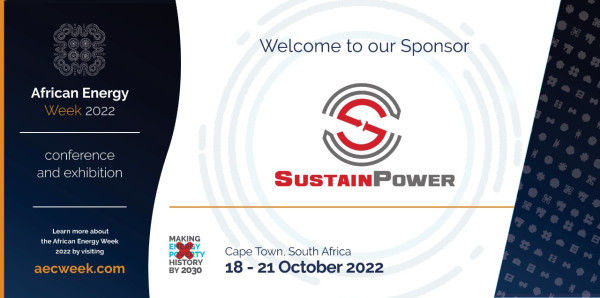 Sustain Power Joins African Energy Week (AEW) 2022 as a Sponsor